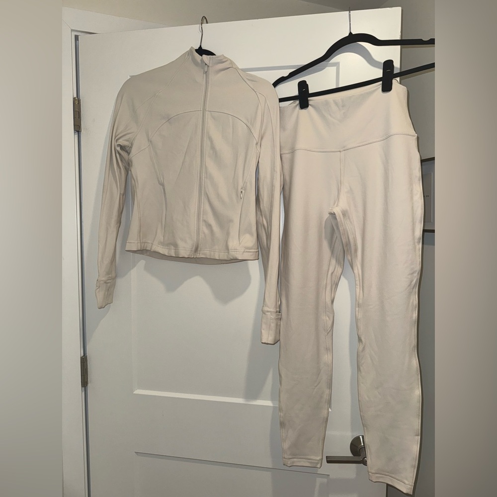 Lululemon Align Leggings and Define Jacket Set